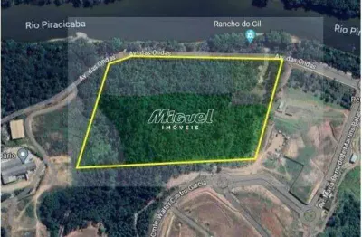 Terreno à venda na Avenida das Ondas, Ondas, Piracicaba