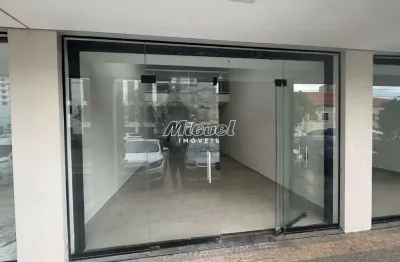 Salão comercial, 66m² para aluguel, vila rezende - piracicaba -