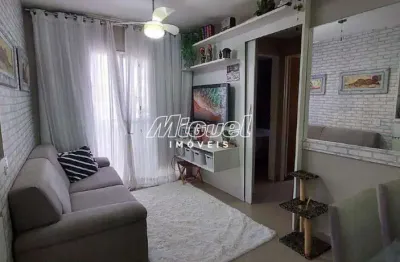 Apartamento, 45m² à venda, jardim são francisco - piracicaba 2 quartos - condomínio doce lar