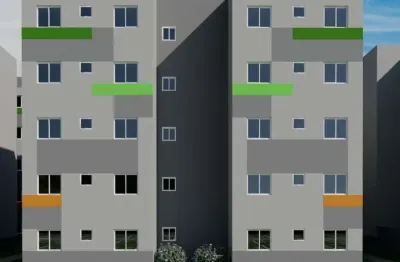 Viverde - Apartamento 2 quartos na planta à venda com entrada em 36 vezes, bairro Porteira Preta, Mogi das Cruzes, SP.