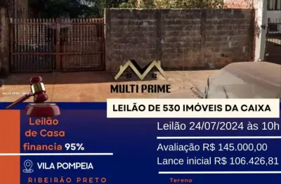 Terreno à venda na Rua Mandaguari, 736, Vila Pompéia, Ribeirão Preto