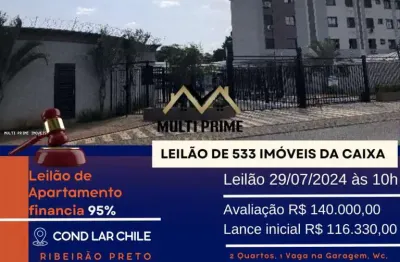 Apartamento para venda em ribeirão preto, residencial parque dos servidores, 2 dormitórios, 1 banheiro, 1 vaga