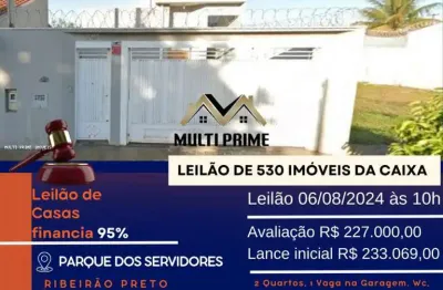 Casa para venda em ribeirão preto, residencial parque dos servidores, 2 dormitórios, 1 banheiro, 1 vaga