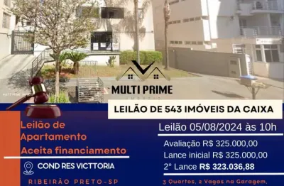 Apartamento para venda em ribeirão preto, vila ana maria, 3 dormitórios, 3 banheiros, 2 vagas