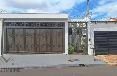 Casa para venda em ribeirão preto, vila tibério, 3 dormitórios, 1 suíte, 1 banheiro, 3 vagas