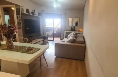 Apartamento com 2 dormitórios 1 suíte , vaga de garagem no bairro da vila mathias - santos