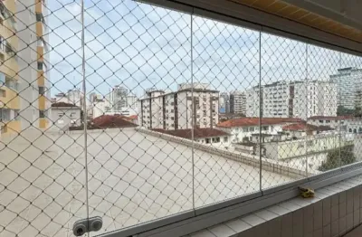 Apartamento à venda com 3 dormitórios sendo 1 suíte e vaga de garagem no bairro do boqueirão/santos