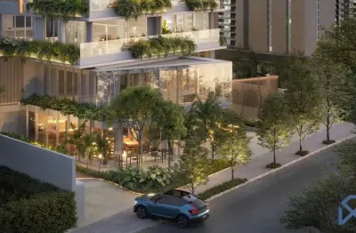 Apartamento na Planta três suítes com duas vagas no Centro de Florianópolis.