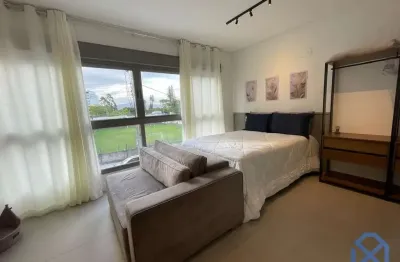 Lindo Studio localizado no Jardim Atlântico completo todo decorado.