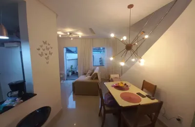 Casa duplex 3 quartos em vila praiana - armarios - quintal e garagem coberta