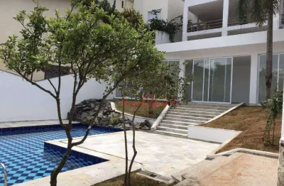 Casa com 3 dormitórios, 450 m² - venda por r$ 3.800.000,00 ou aluguel por r$ 13.000,00/mês - condomínio arujá 5 - arujá/sp