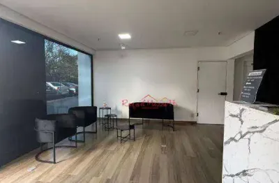 Sala para alugar, 32 m² por r$ 2.233/mês -edifício atual- arujá/sp