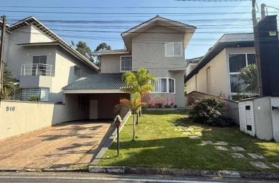 Sobrado com 3 dormitórios - venda por r$ 2.500.000,00 ou aluguel por r$ 15.200,00/mês - condomínio arujá 5 - arujá/sp
