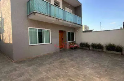 Sobrado com 3 dormitórios à venda por r$ 800.000,00 - jardim são pedro - mogi das cruzes/sp