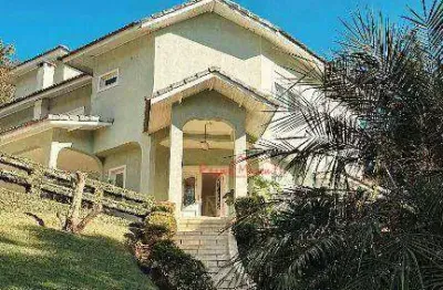Casa com 4 dormitórios à venda, 500 m² por r$ 3.200.000 - condomínio hill’s i e ii - arujá/sp