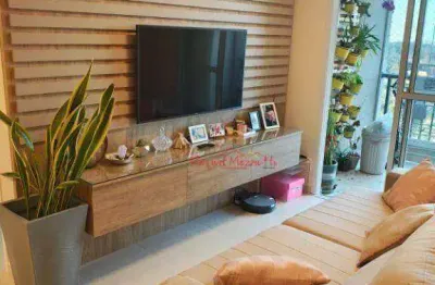 Apartamento com 2 dormitórios para alugar por r$ 5.000,00/mês - splendya arujá - arujá/sp