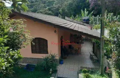 Chácara com 2 dormitórios para alugar, 583 m² por r$ 3.800,00/mês - vila ferreira - arujá/sp