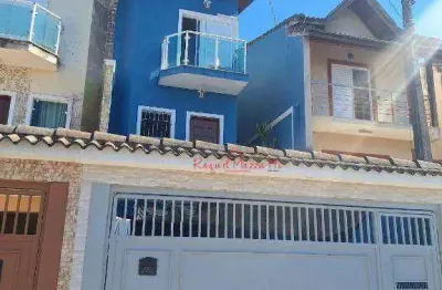 Sobrado com 3 dormitórios para alugar, 120 m² por R$ 4.600/mês - Centro - Arujá/SP