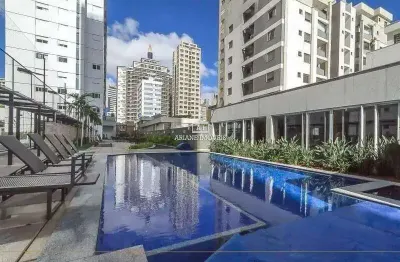 Apartamento amplo de 4 quartos em funcionários, 2 suítes e lazer completo