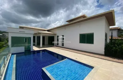 Casa em condomínio fechado com 4 quartos à venda na Rua Um, Condomínios Aldeias do Lago, Esmeraldas