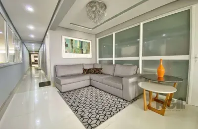 Excelente apartamento 1 dormitório com suíte , lavabo e vaga coberta