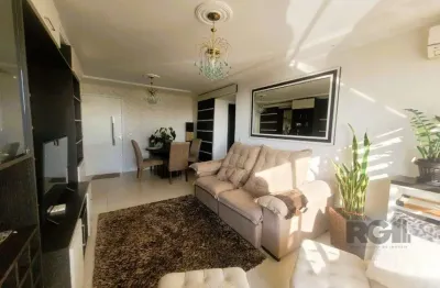 Impecável apto. 2 dormitórios -1 suíte, semimobiliado com linda vista e próximo
