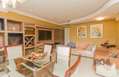 Apartamento 95m² - semi mobiliado, 3 dormitórios, 1 suíte e 2 vagas no bairro pa