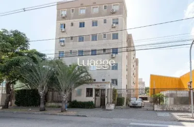 Apartamento mobiliado para venda em condomínio fechado no bairro glória - 44m² á