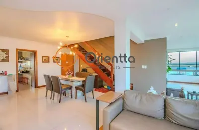 Cobertura mobiliada de alto padrão com 295m², 3 dormitórios, 3 vagas!