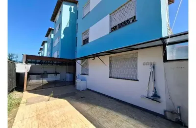 Apartamento térreo 2 dormitórios com opção para o terceiro dormitório , 1 vaga d