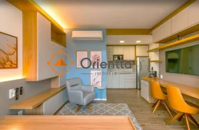 Apartamento alto padrão, mobiliado, com 1 quarto para alugar, 25m² - bela vista!