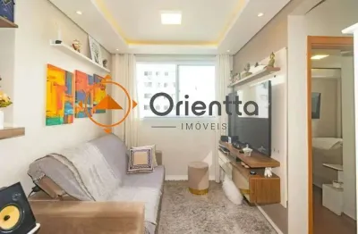 Apartamento semimobiliado com 2 quartos, 1 banheiro, 1 vaga de garagem e 50m² pa
