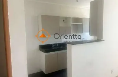 Imobiliária orientta aluga apartamento semimobiliado de 2 quartos, 1 banheiro e
