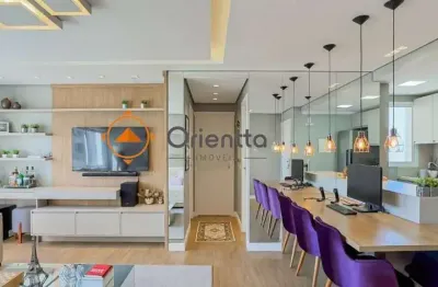 Apartamento semimobiliado com 3 quartos e 70m² para alugar em vila ipiranga, por