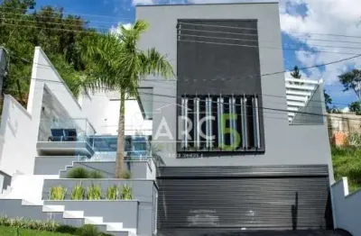 Casa em condomínio fechado com 3 quartos à venda na rua turim, jardim imperial hills iii, arujá, 500 m2 por r$ 3.800.000