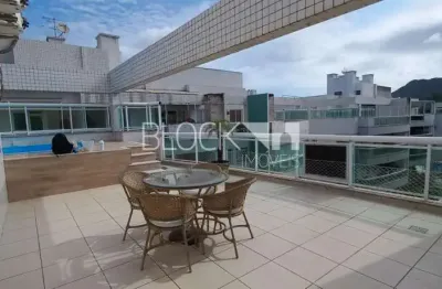 Recreio dos bandeirantes | cobertura 3 quartos, sendo 1 suite