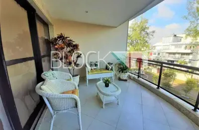 Recreio dos bandeirantes | apartamento 3 quartos, sendo 3 suites