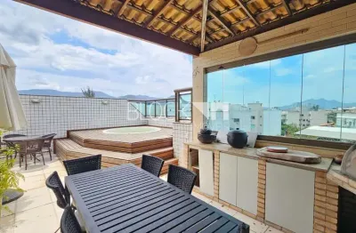 Recreio dos bandeirantes | cobertura 5 quartos, sendo 2 suites