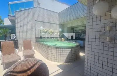 Recreio dos bandeirantes | cobertura 3 quartos, sendo 2 suites