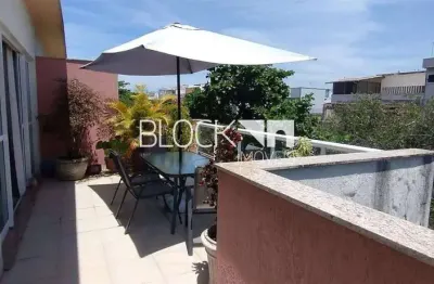 Recreio dos bandeirantes | cobertura 3 quartos, sendo 1 suite