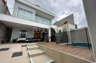 Vargem grande | casa de condomínio 4 quartos, sendo 4 suites