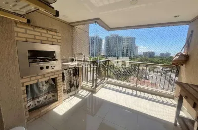 Recreio dos bandeirantes | apartamento 2 quartos, sendo 2 suites