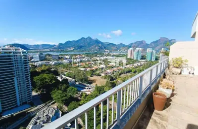 Barra da tijuca | cobertura 2 quartos, sendo 1 suite