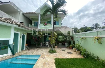 Recreio dos bandeirantes | casa de condomínio 5 quartos, sendo 4 suites