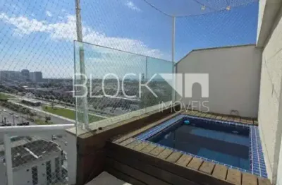 Recreio dos bandeirantes | cobertura 3 quartos, sendo 2 suites