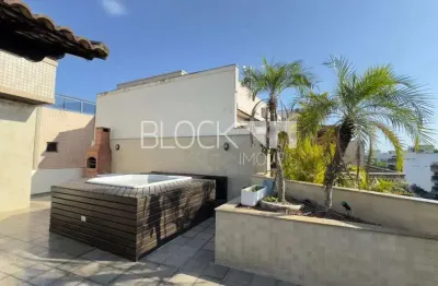 Recreio dos bandeirantes | cobertura 3 quartos, sendo 1 suite