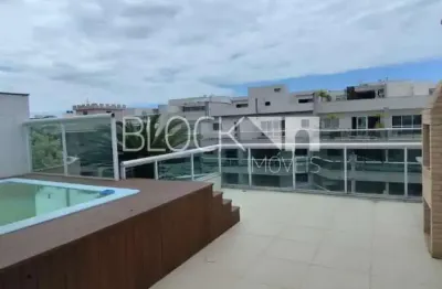 Recreio dos bandeirantes | cobertura 3 quartos, sendo 3 suites