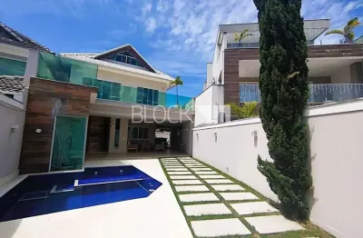 Recreio dos bandeirantes | casa de condomínio 4 quartos, sendo 4 suites