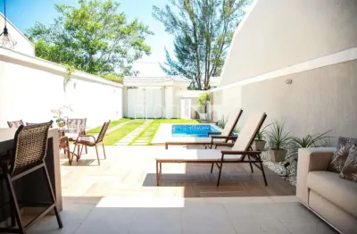 Barra da tijuca | casa de condomínio 4 quartos, sendo 3 suites