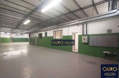 Galpão para alugar, 350 m² por r$ 16.100,00/mês - vila bertioga - são paulo/sp